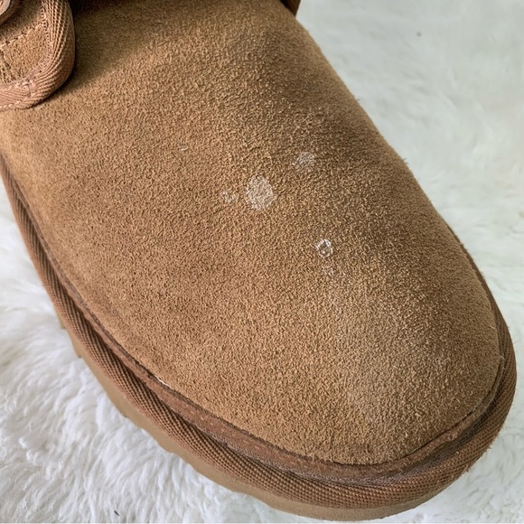 UGG 1118570 Men\'s Chestnut Brown Neumel SnapBack Tan Suede Boots Size 10